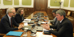 8. oktobar 2018. Predsednik Odbora za spoljne poslove u razgovoru sa austrijskim ambasadorom u Srbiji 